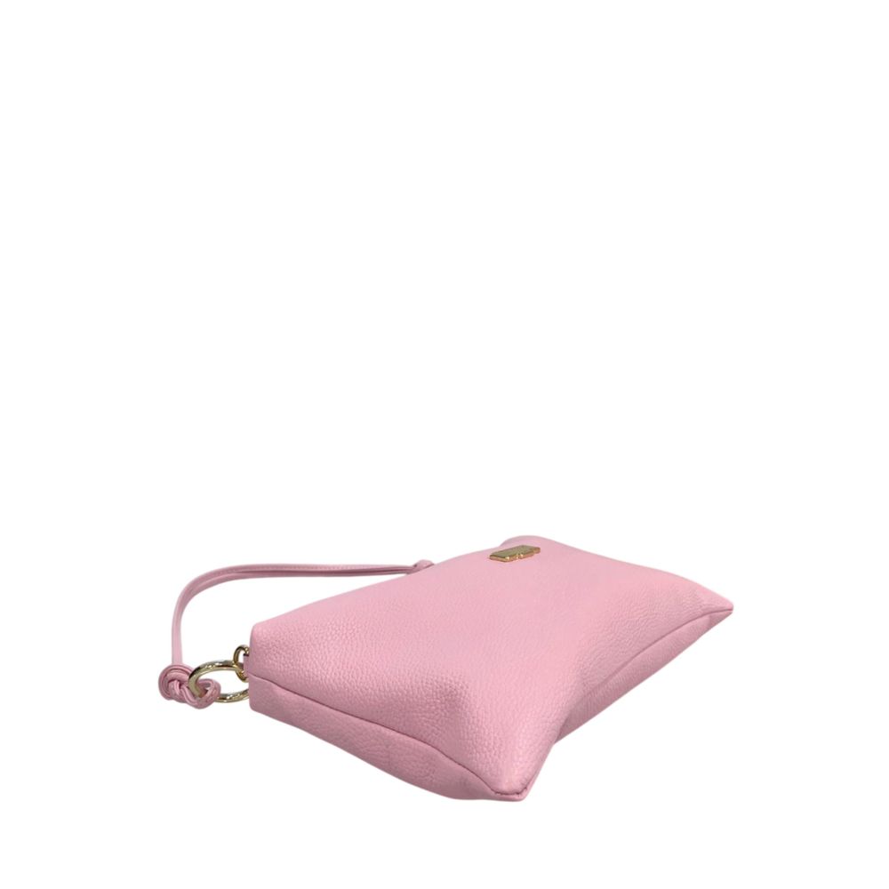 Baldinini Trend Pink Leather Women Bag