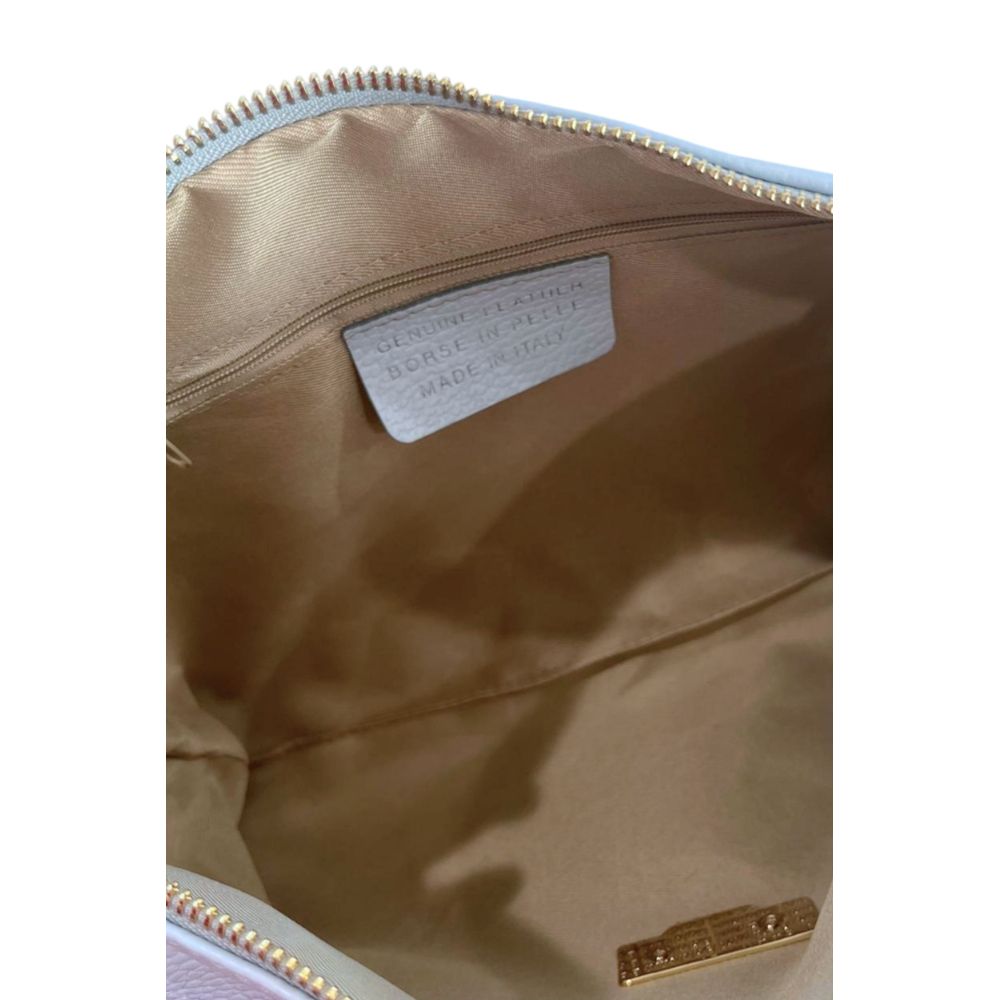 Baldinini Trend Blue Leather Women Bag
