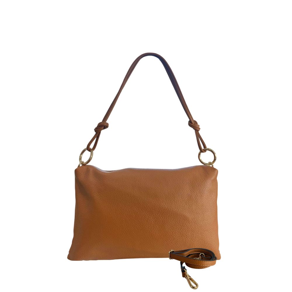Baldinini Trend Brown Leather Women Bag