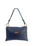 Baldinini Trend Blue Cow Women Bag