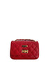 Baldinini Trend Red Leather Women Crossbody Bag