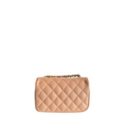 Baldinini Trend Pink Leather Women Crossbody Bag
