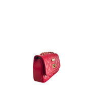 Baldinini Trend Red Leather Women Crossbody Bag