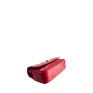 Baldinini Trend Red Leather Women Crossbody Bag