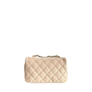 Baldinini Trend Beige Leather Women Bag