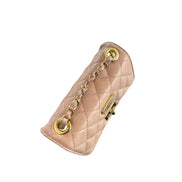 Baldinini Trend Pink Leather Women Crossbody Bag