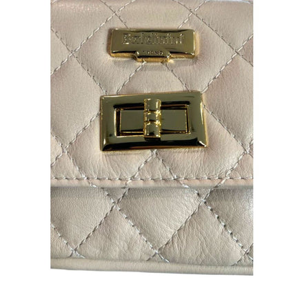 Baldinini Trend Beige Leather Women Bag
