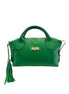 Baldinini Trend Green Leather Women Handbag