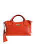 Baldinini Trend Orange Leather Women Handbag