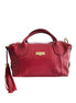 Baldinini Trend Red Leather Women Handbag
