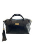 Baldinini Trend Black Leather Women Handbag