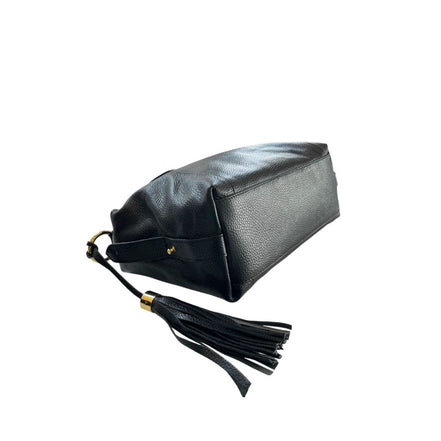Baldinini Trend Black Leather Women Handbag