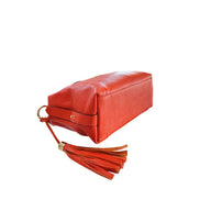 Baldinini Trend Orange Leather Women Handbag
