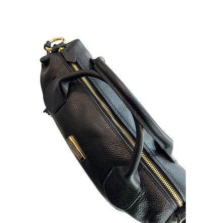 Baldinini Trend Black Leather Women Handbag
