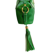 Baldinini Trend Green Leather Women Handbag