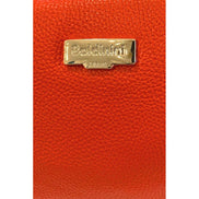 Baldinini Trend Orange Leather Women Handbag