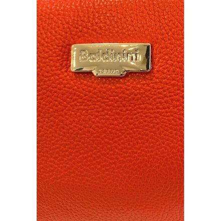 Baldinini Trend Orange Leather Women Handbag