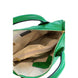 Baldinini Trend Green Leather Women Handbag