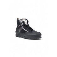 Superga Black Fabric Athletic Sneakers