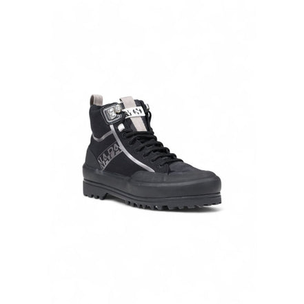 Superga Black Fabric Athletic Sneakers