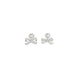 Self-Portrait Silver Brass Earrings