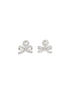 Self-Portrait Silver Brass Earrings