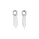 Self-Portrait Silver Brass Earrings