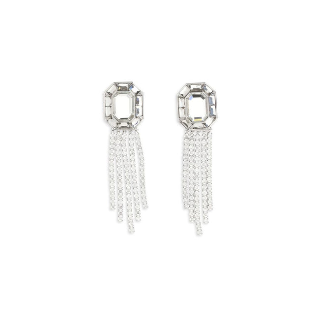 Self-Portrait Silver Brass Earrings