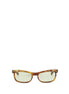 Valentino Garavani Brown Acetate Sunglasses