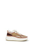 Chloé Brown Polyester Chunky Sneakers