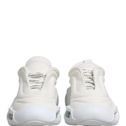 Dolce & Gabbana White Slip On Wave Low Top Sneakers Shoes