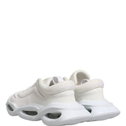 Dolce & Gabbana White Slip On Wave Low Top Sneakers Shoes