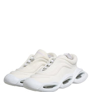 Dolce & Gabbana White Slip On Wave Low Top Sneakers Shoes