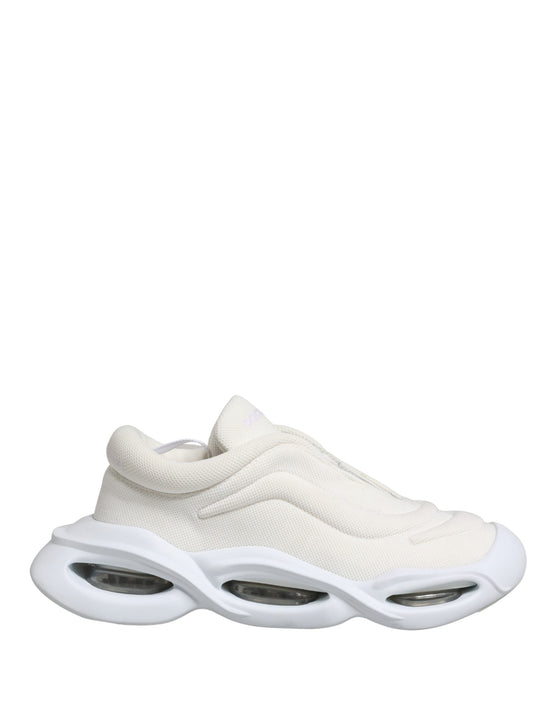 Dolce & Gabbana White Slip On Wave Low Top Sneakers Shoes