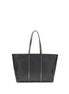 Valentino Garavani Black Calf Leather Bos Taurus Shoulder Bag