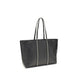 Valentino Garavani Black Calf Leather Bos Taurus Shoulder Bag