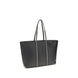Valentino Garavani Black Calf Leather Bos Taurus Shoulder Bag