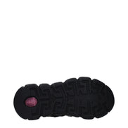 Versace Black Fabric Athletic Sneakers