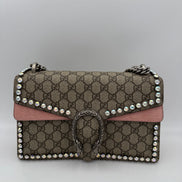 Gucci GUCCI DIONYSUS GG Supreme with Diamantes Handbag