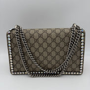 Gucci GUCCI DIONYSUS GG Supreme with Diamantes Handbag