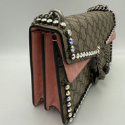 Gucci GUCCI DIONYSUS GG Supreme with Diamantes Handbag
