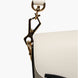 Gucci x Adidas Horsebit 1955 White Black Calfskin Leather Shoulder Bag