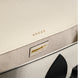 Gucci x Adidas Horsebit 1955 White Black Calfskin Leather Shoulder Bag