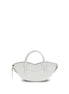Fiorucci White Calf Leather Bos Taurus Shoulder Bag