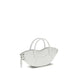 Fiorucci White Calf Leather Bos Taurus Shoulder Bag