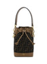 Fendi Brown Polyester Backet Bag