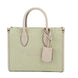 Michael Kors Mirella Small Powder Blush Canvas Shopper Crossbody Handbag Purse