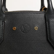 Louis Vuitton Pink and Black Leather City Steamer Leather Handbag