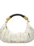 Balmain Beige Leather Handbag