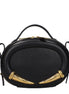 Roberto Cavalli Black Leather Handbag